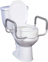 Wheelchair toilet seats