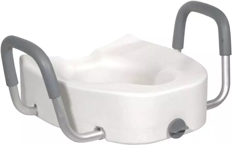 Drive Medical 12013 Premium Raised Toilet Seat
