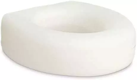 AquaSense 770-610 Portable Raised Toilet Seat With Arms