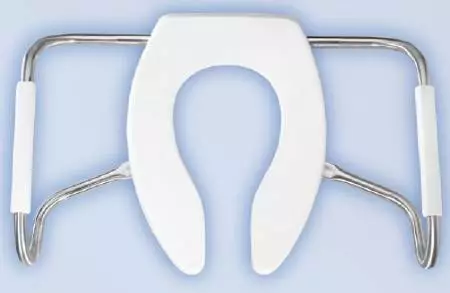 BEMIS Elongated Medic-Aid Front Plastic Toilet Seat