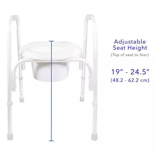 Airway Surgical PCP Raised Toilet Seat and Safety Frame