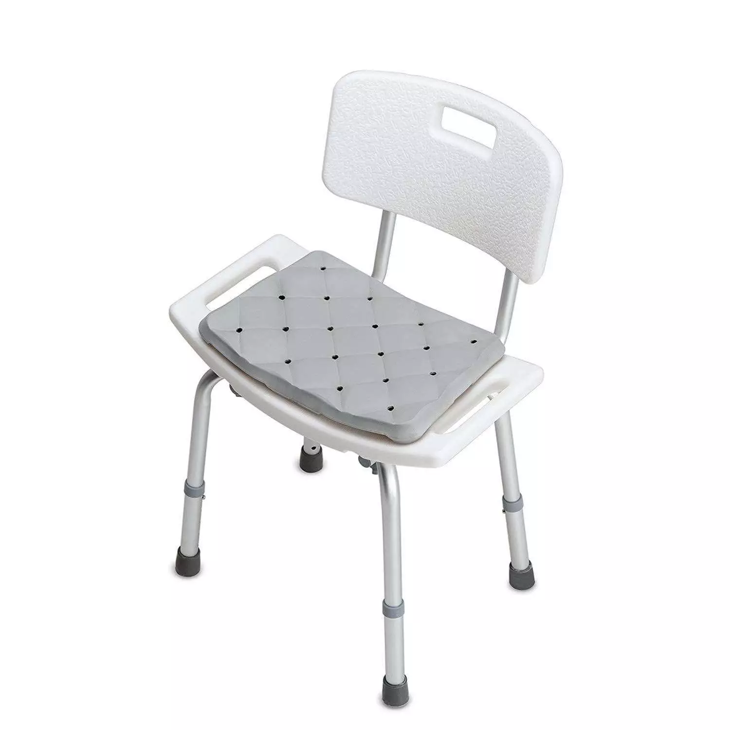 DMI Rolling Shower Chair and Commode Transport Chair