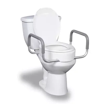 Raise Your Toilet Seat With Arms