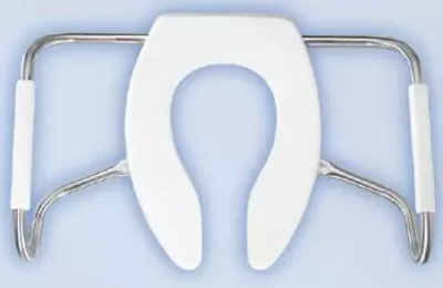 BEMIS Elongated Medic-Aid Front Plastic Toilet Seat