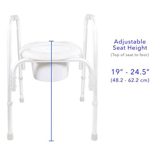 Airway Surgical PCP Raised Toilet Seat and Safety Frame