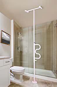 Stander Security Pole and Curve Grab Bar