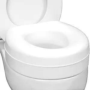 HealthSmart Raised Toilet Seat Riser